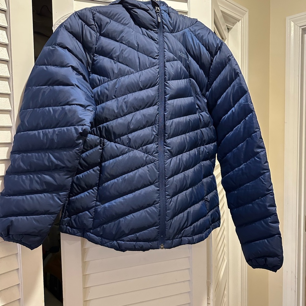 Marmot Women's Blue Puffer Jacket